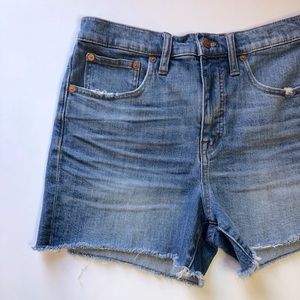 Madewell High Rise Shorts